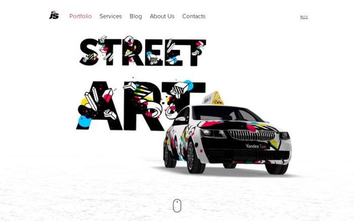 Jet website preview