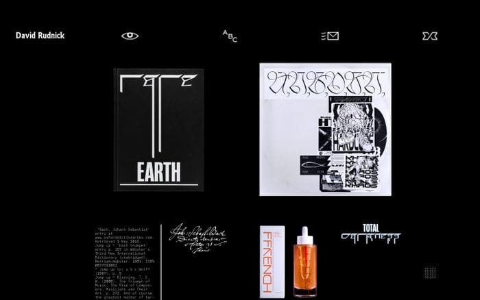 David Rudnick website preview