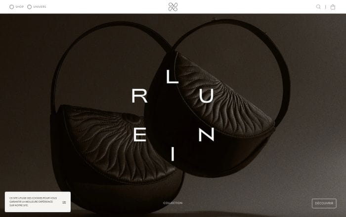 Lunier website preview
