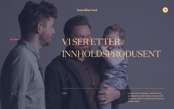 Something Good website preview