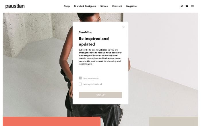 Paustian website preview