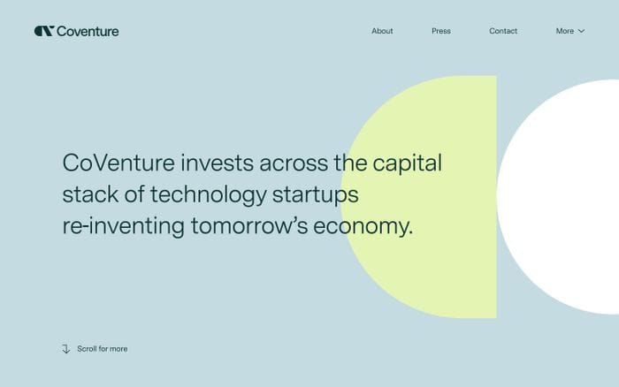 Coventure website preview