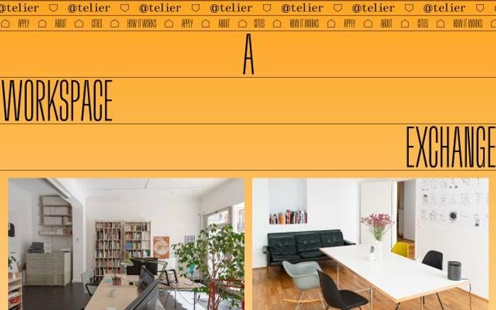 At-elier website preview
