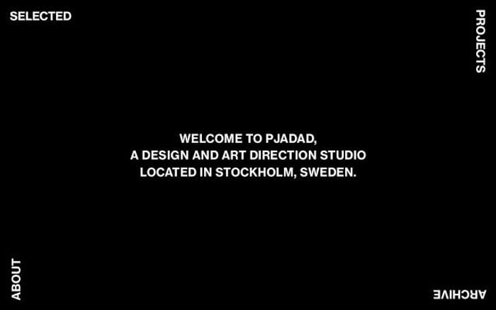 Pjadad website preview