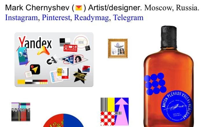 Markchernyshev website preview