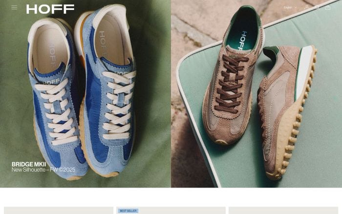 Hoff website preview