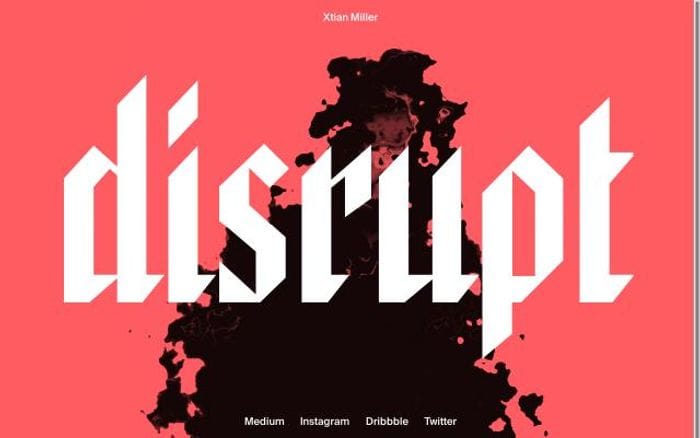 Xtian website preview