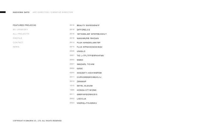 Kashiwasato website preview
