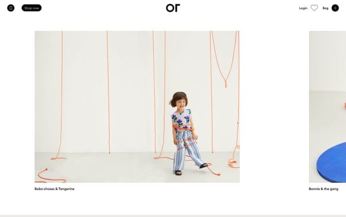 Or Collective website preview