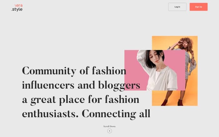 Vera.style website preview