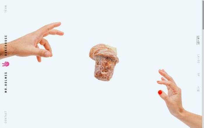 Mrholmesbakehouse website preview