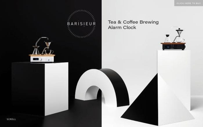 Barisieur website preview