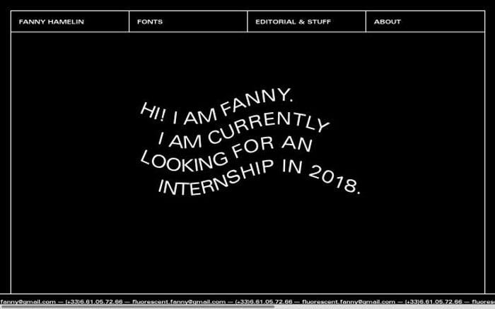 Fluofanny website preview