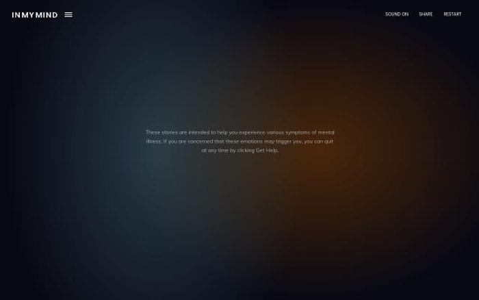 Goinmymind website preview
