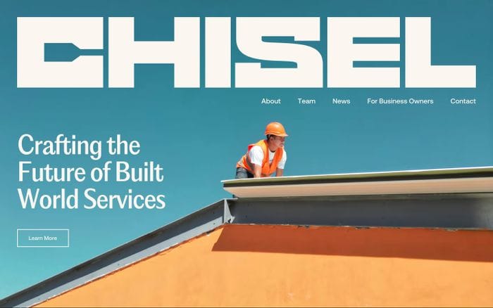 Chisel Industries website preview