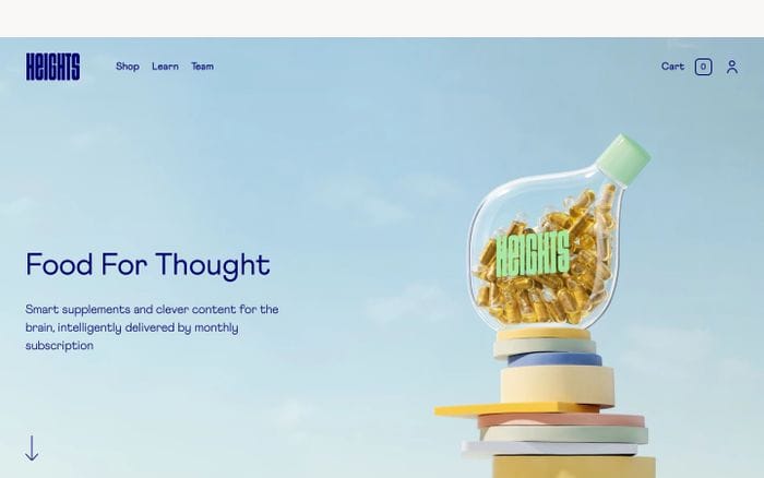 Heights website preview