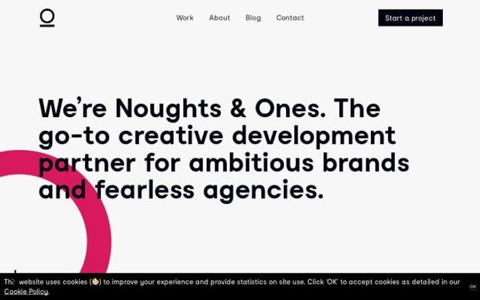 Noughtsandones website preview