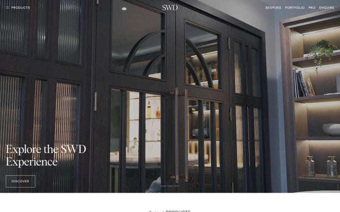 SWD Bespoke website preview