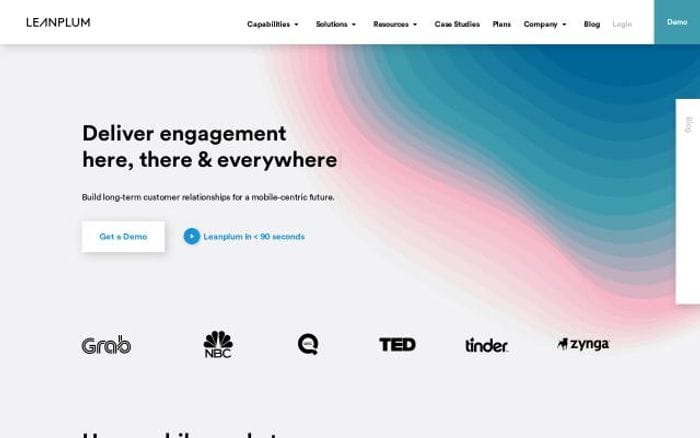 Leanplum website preview