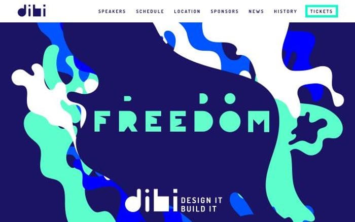Dibiconference website preview