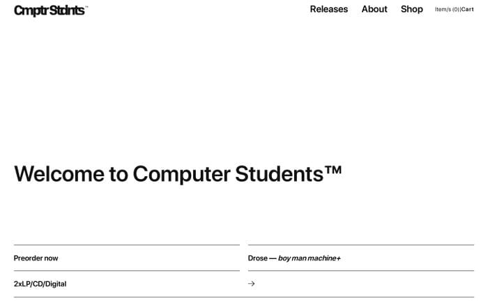 Computer Students™ website preview