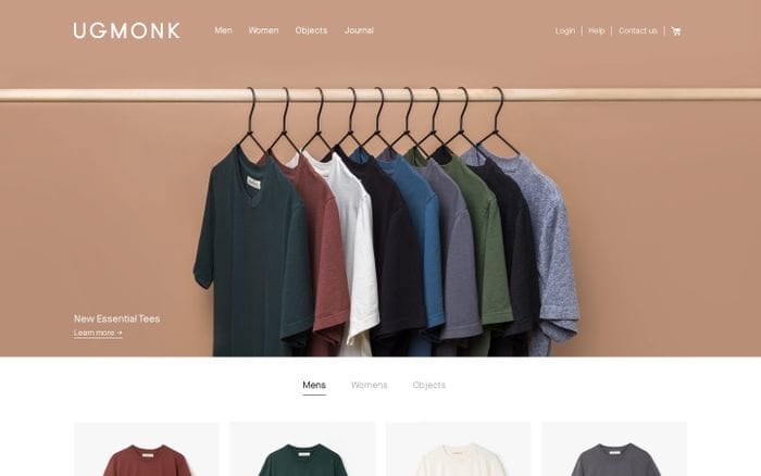 Ugmonk website preview