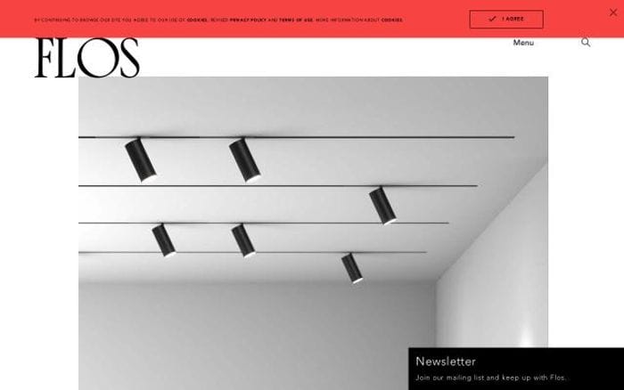 Flos website preview
