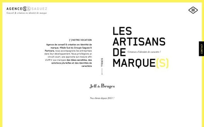 Agence-s website preview