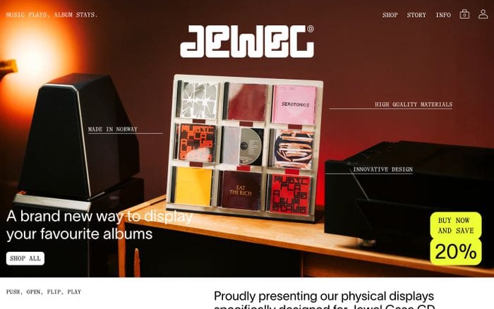 Jewelmade website preview