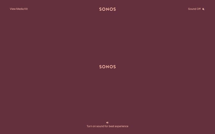 Sonos Press website preview