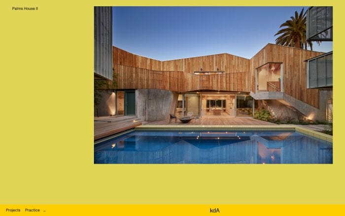 Kevin Daly architects website preview