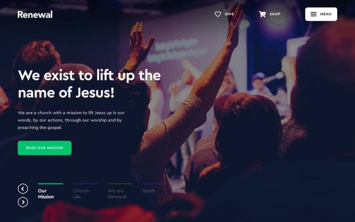  Renewal website preview