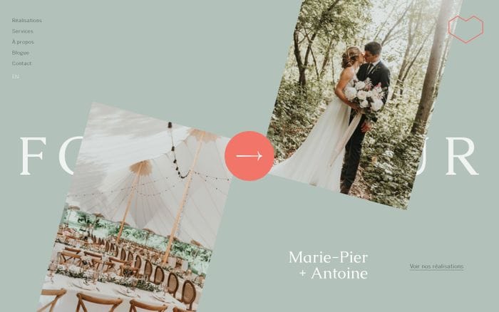 Foudamour website preview