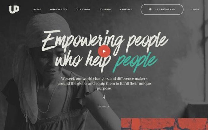 Upstreamint website preview