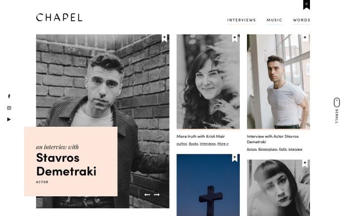 Chapel - We Are Chapel website preview
