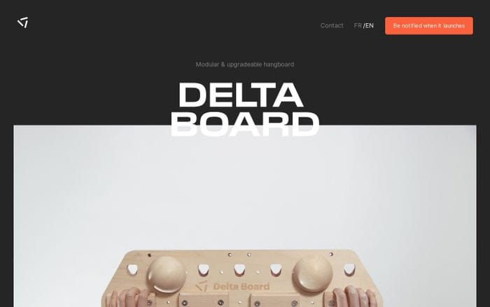 Delta Board website preview