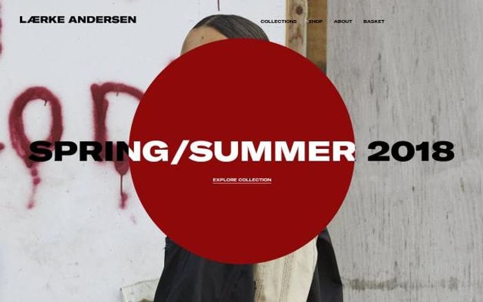 Laerkeandersen website preview