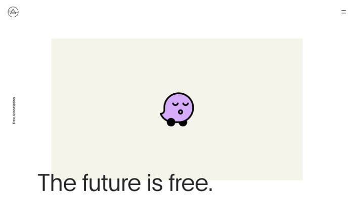 Free Association website preview