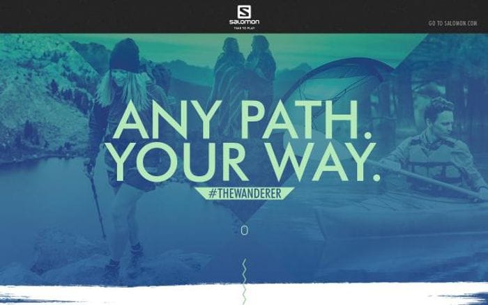 Thewanderer website preview