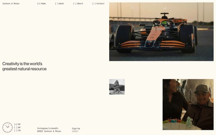 Jackson and Moran website preview