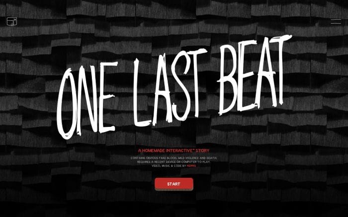 ONE LAST BEAT website preview