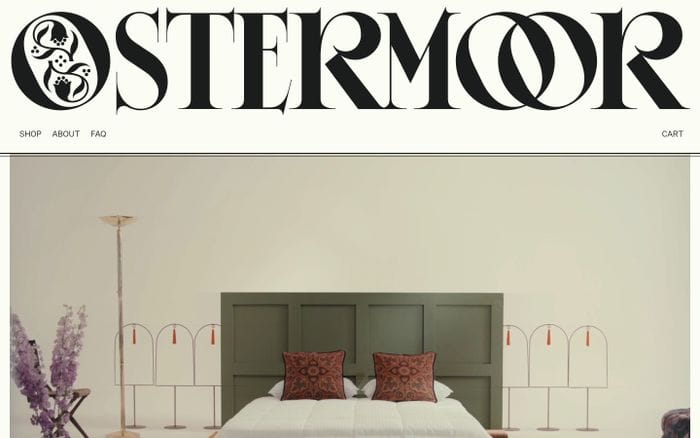 Ostermoor website preview