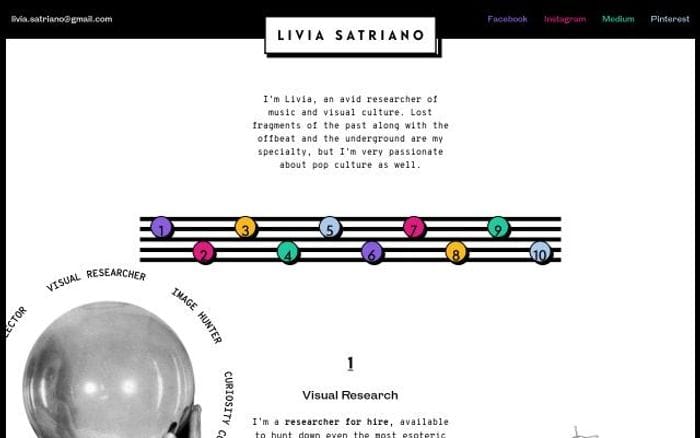 Liviasatriano website preview