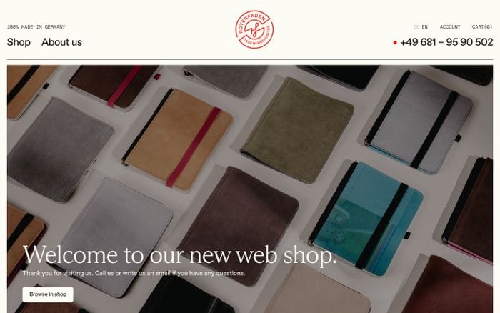 Roterfaden website preview