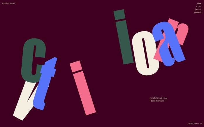 Victoria Heim website preview