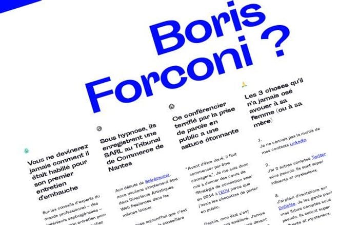 Borisforconi website preview