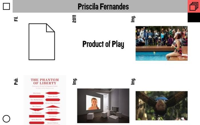 Priscilafernandes website preview