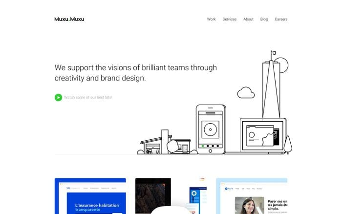 Muxu.Muxu website preview