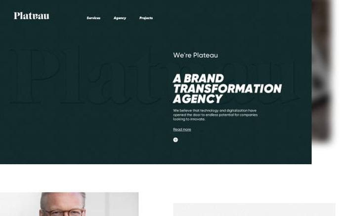 Plateau website preview