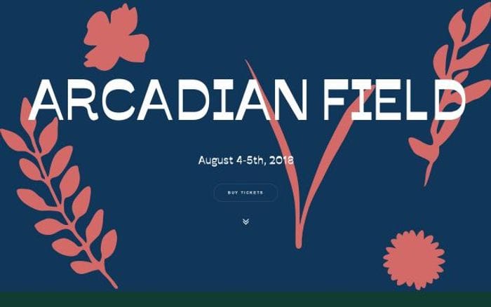 Arcadianfield website preview